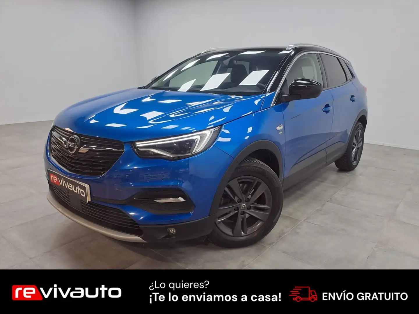 Opel Grandland X 1.2 TURBO  2020 Azul - 2