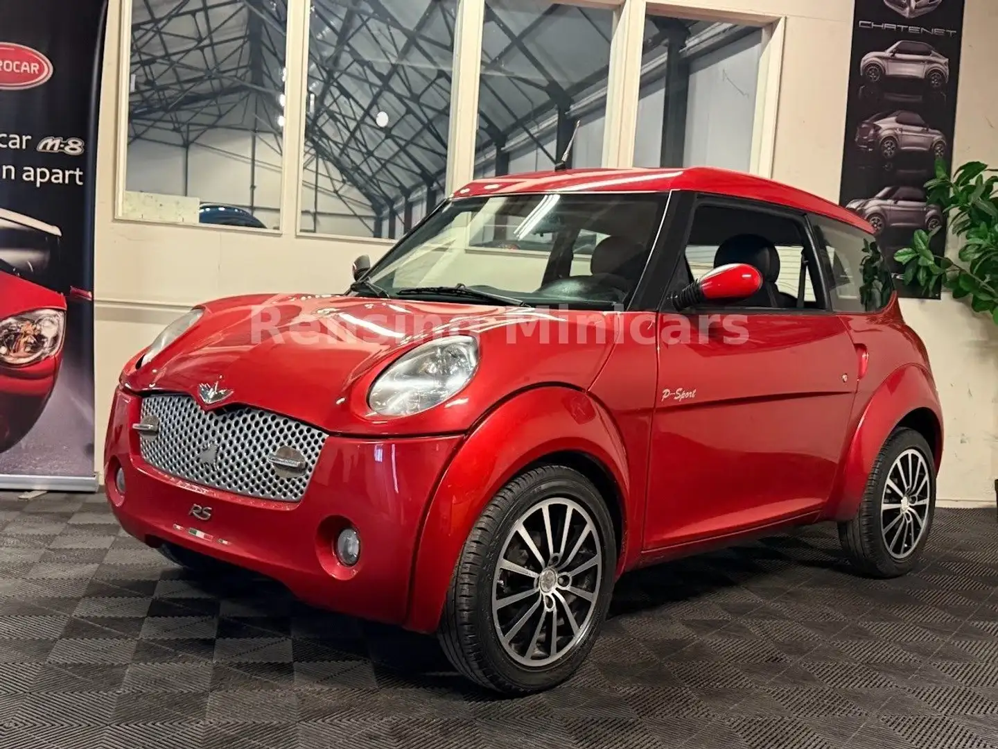 Chatenet Sonstige CH26 Mini Cooper Mopedauto Microcar 45 KM SPORT Rot - 2