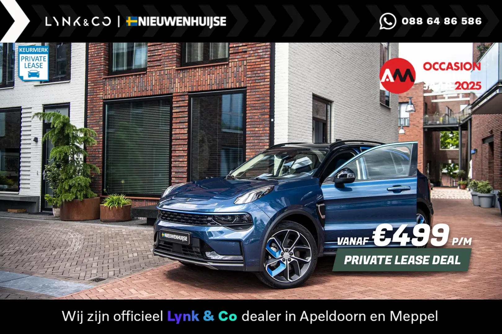 Lynk & Co 01 1.5 Plug-in Hybrid | Panoramadak | Adaptive cruise Blau - 1