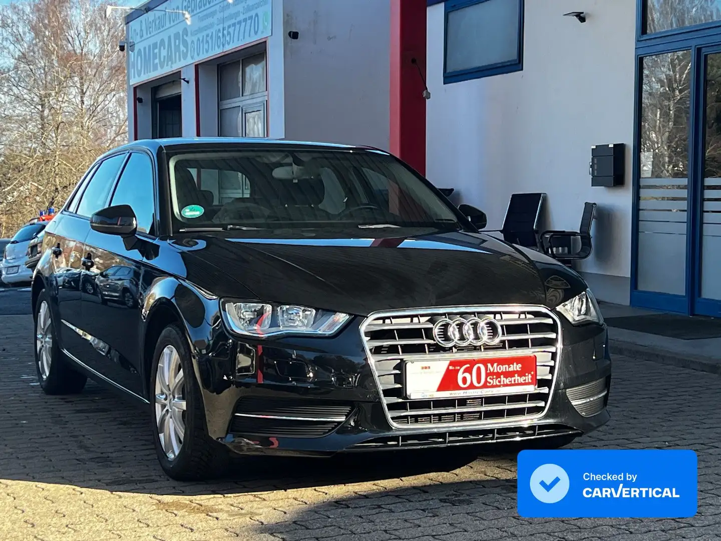Audi A3 Sportback attraction I Euro 6 I Benzin Schwarz - 1