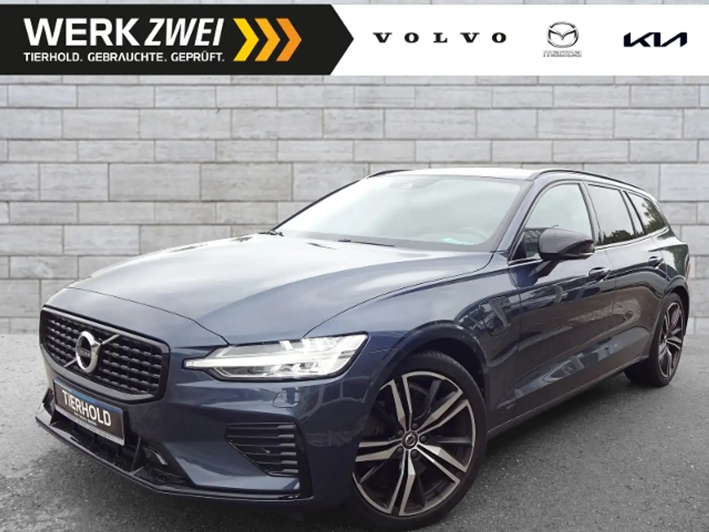 Volvo V60 T6 R Design Expression Plug-In AWD AHK Blau - 1