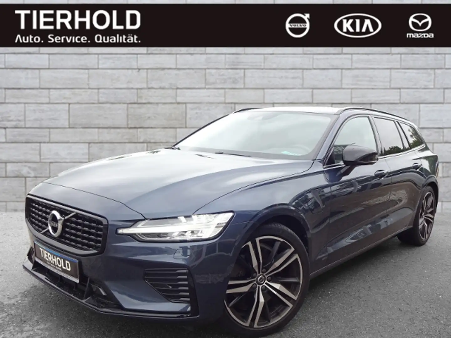 Volvo V60 T6 R Design Expression Plug-In AWD AHK Blau - 2