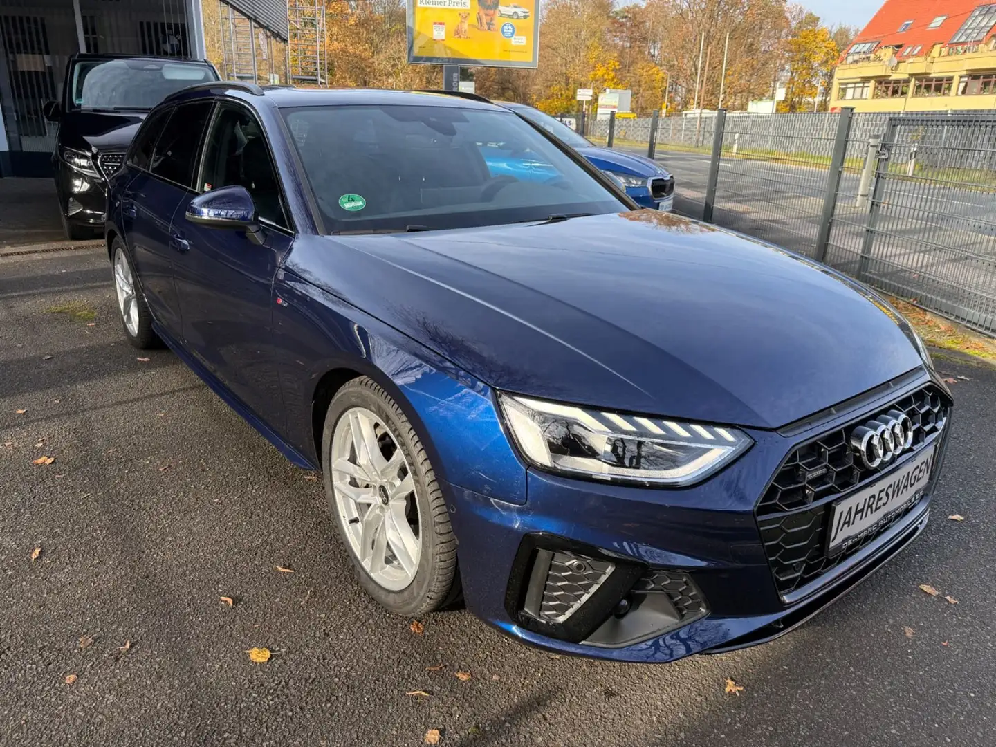 Audi A4 Avant 45 TFSI quattro 2x S line Pano Leder Blau - 1