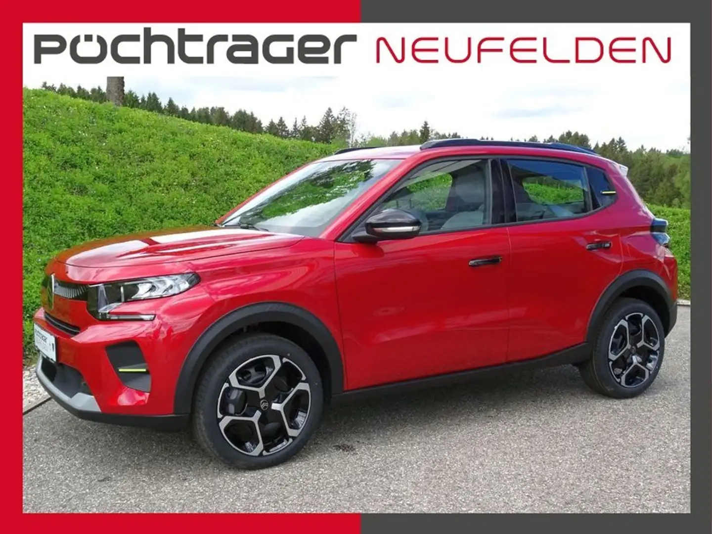 Citroen C3 Hybr. 110 PLUS mit Winterpaket! Leasingangebot! Rot - 1
