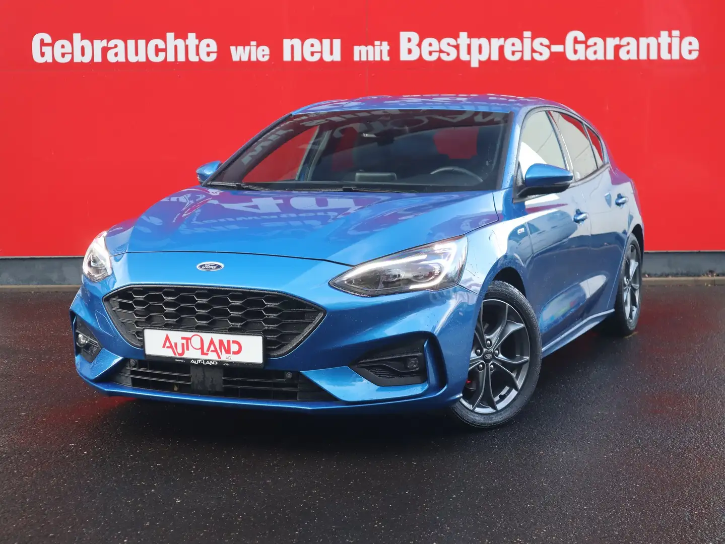 Ford Focus 1.0 EB Hybrid ST-Line Navi LED ACC Kamera Blau - 2