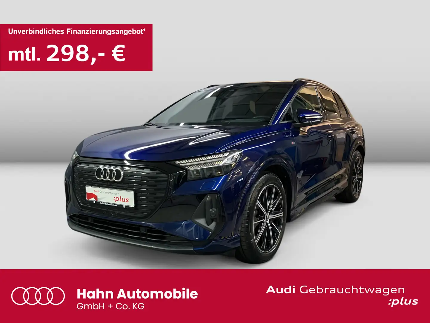 Audi Q4 e-tron 50 quattro Matrix Rückf AHK-Vor Virtua Blau - 1