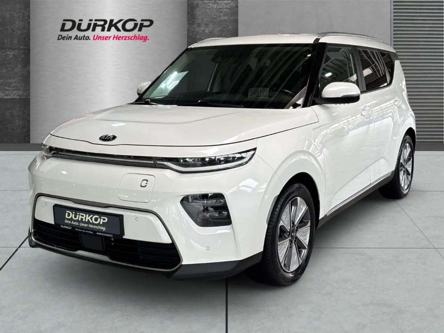 Kia Soul e-Spirit (39kWh) Navi/3-phasig/Sitz+Lenkradheizung White - 1