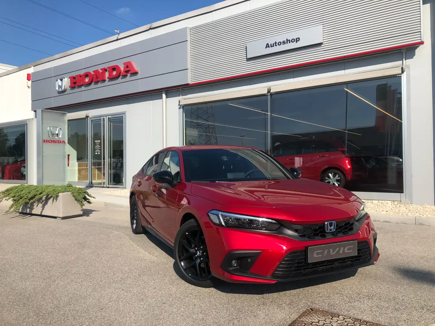 Honda Civic 2.0 Hev Sport Rosso - 1