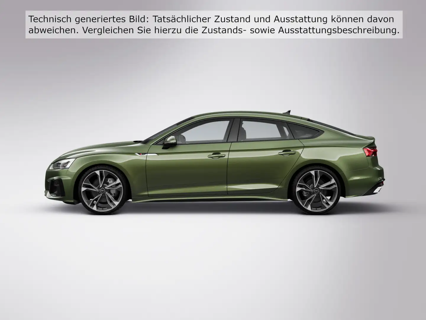 Audi A5 40 TDI Stronic S LINE *NAVI*LED*20Z Grün - 2