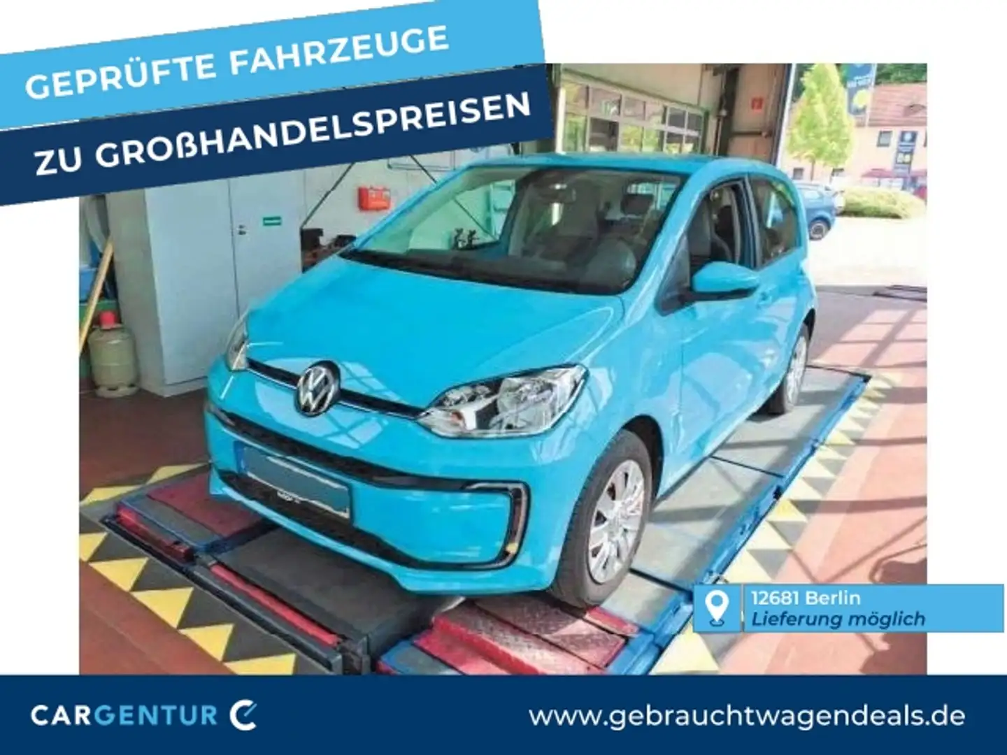 Volkswagen e-up! RKam AUT PDC Blau - 1