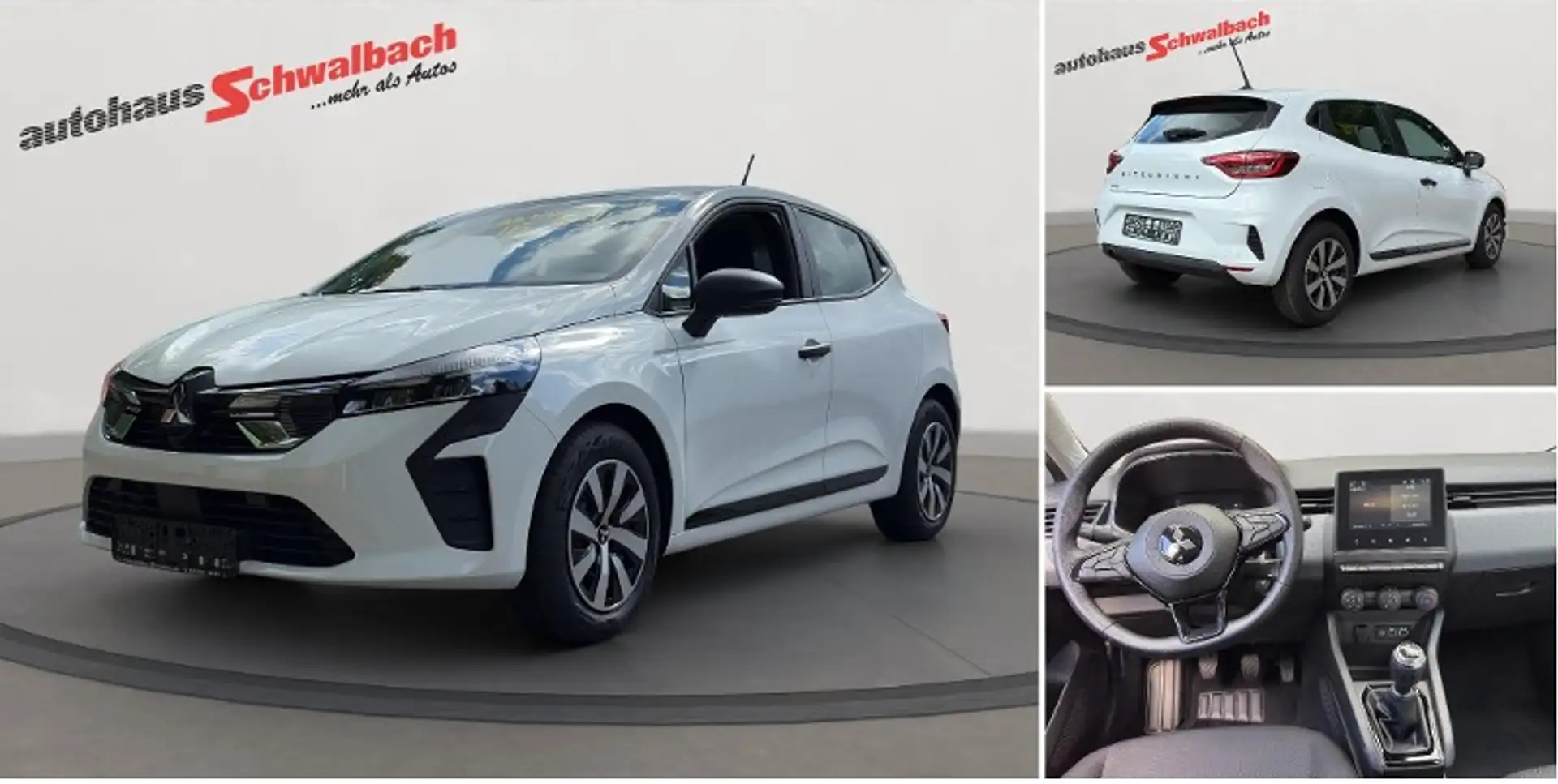 Mitsubishi Colt BASIS 1.0 Benziner 5-Gang Blanc - 1