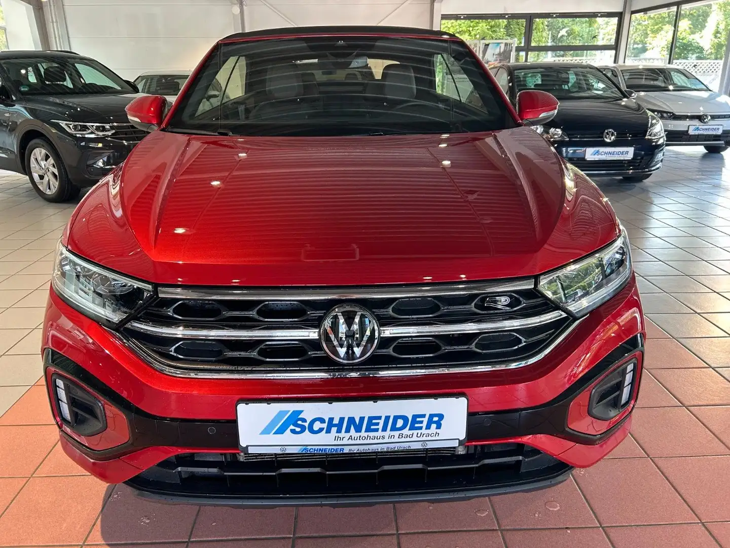 Volkswagen T-Roc Cabriolet R-Line*AHK*STANDHEIZ*LEDER*WINDS Rot - 2