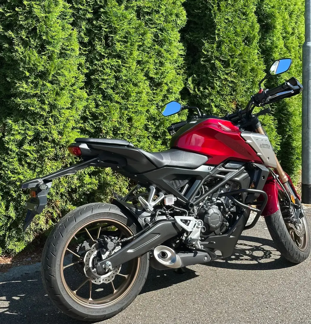 Honda CBF 125 NA•B196•Handguard•Seitenständer verbr. Rouge - 2