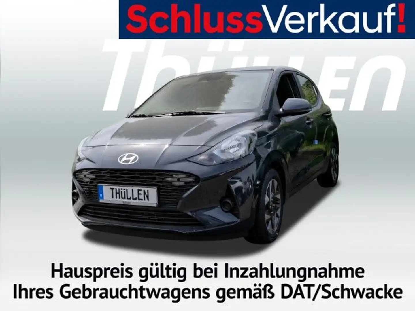 Hyundai i10 (MY25) 1.0 Benzin 5-M/T Trend Bluetooth Navi Gris - 1