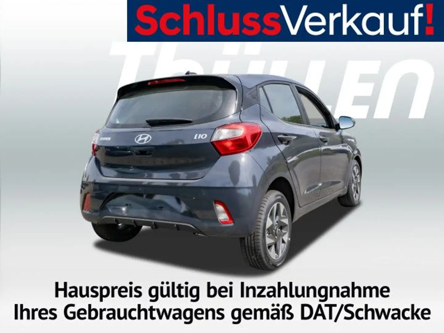 Hyundai i10 (MY25) 1.0 Benzin 5-M/T Trend Bluetooth Navi Gris - 2