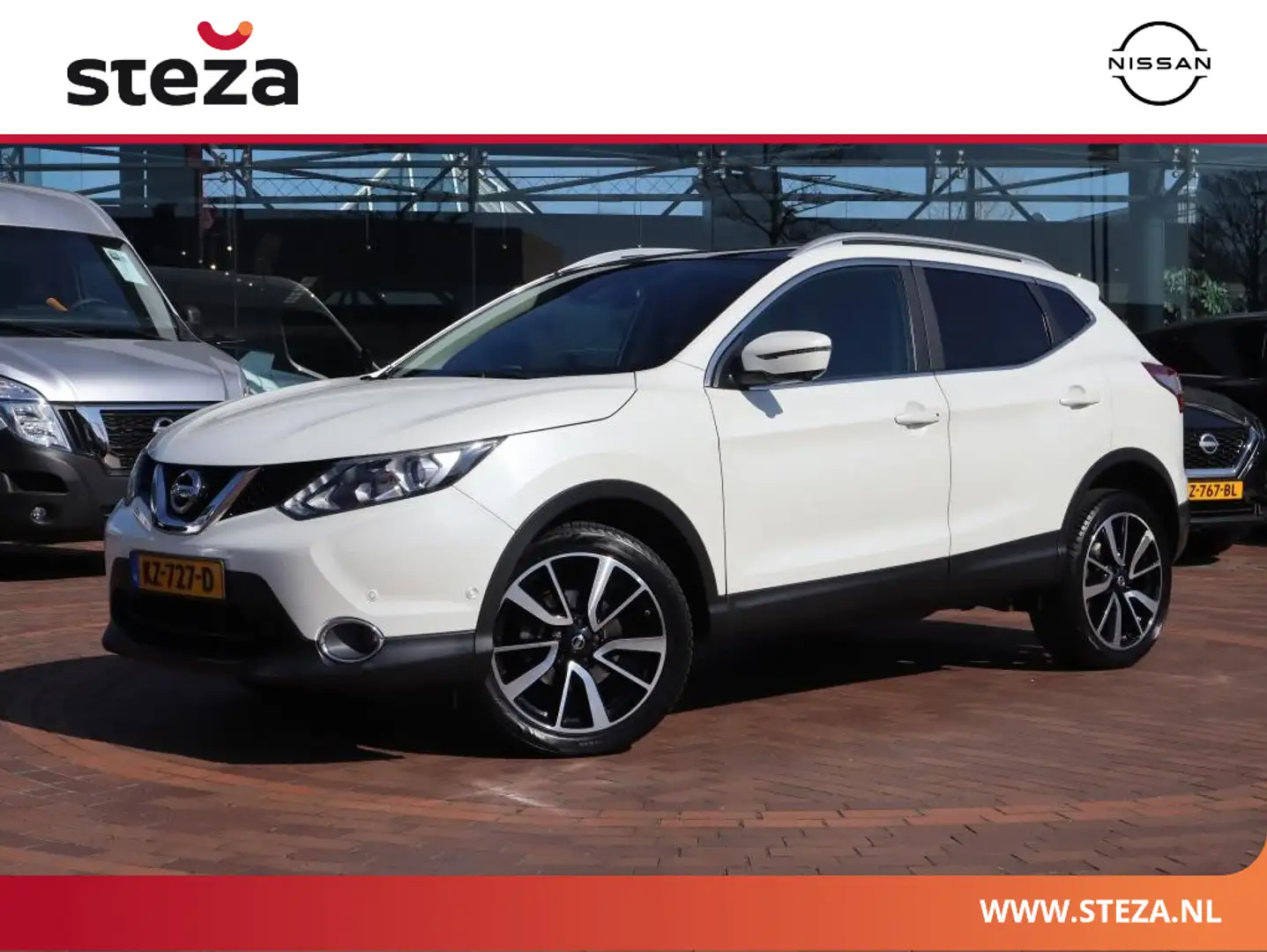 Nissan Qashqai 1.2 Tekna | Panoramadak | Lederen Bekl. | 360 Came Wit - 1