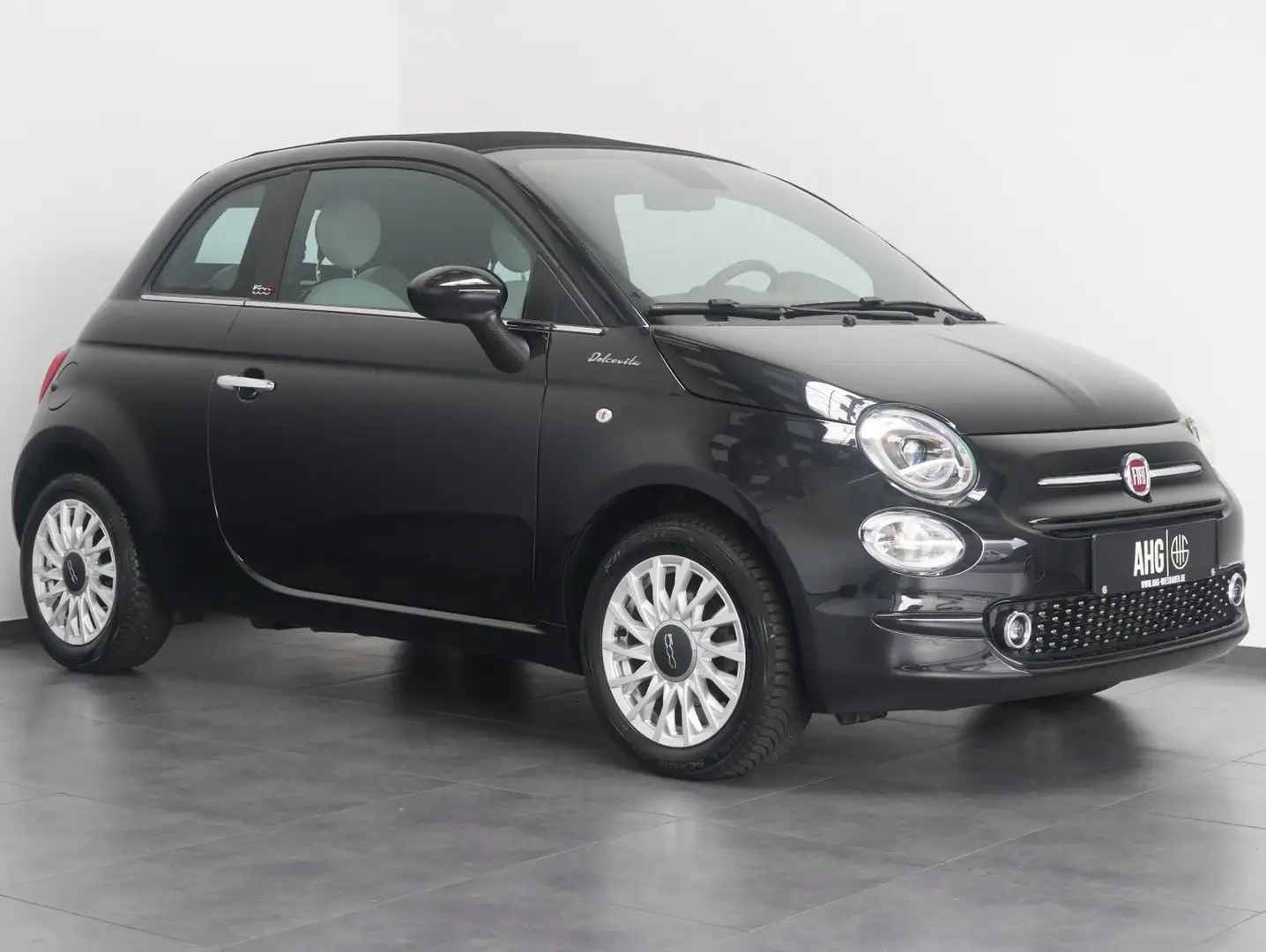 Fiat 500C Dolcevita Cabrio Zwart - 2