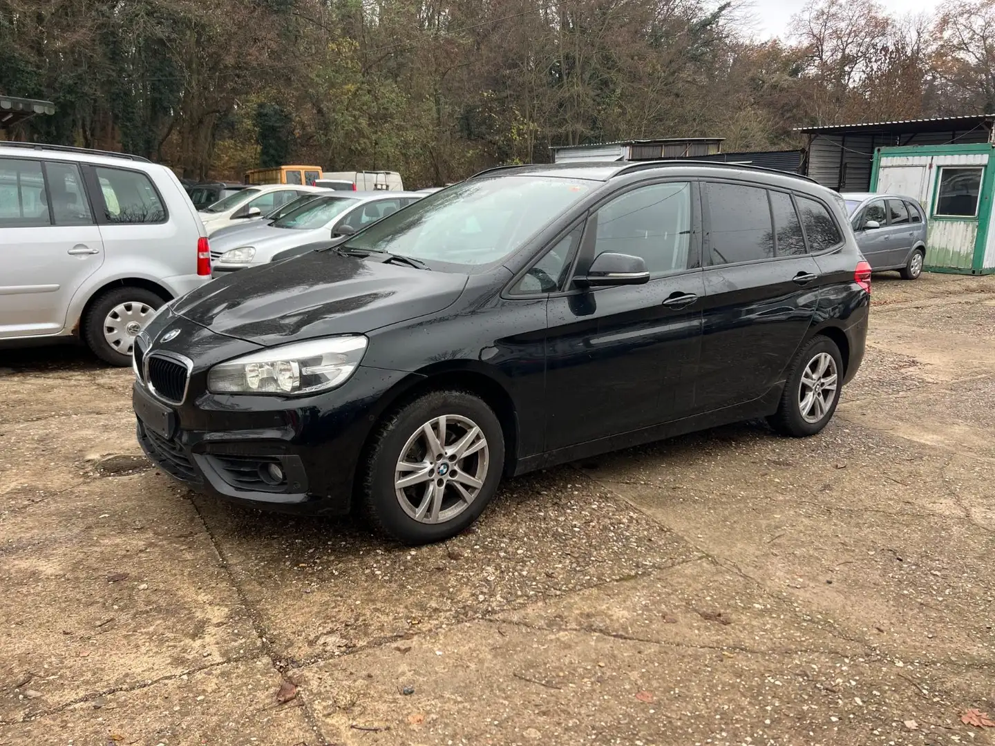 BMW 216 i Gran Tourer, TÜV 11/27, Scheckheft, 7-Sitz Schwarz - 1