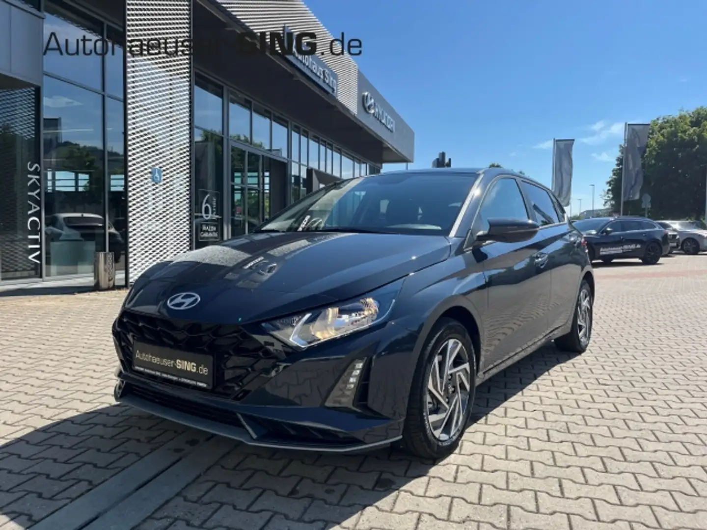Hyundai i20 Automatik Kamera Klima Navi Spurhalte AC/AA Grau - 1