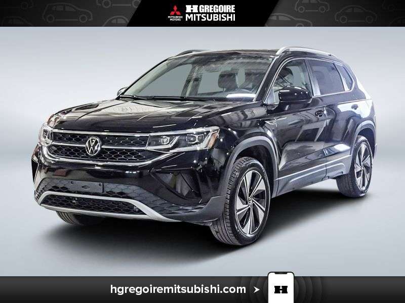 2024 Volkswagen Taos Highline * AWD* Cuir * Toit * Carplay * Mags * Cam — снимка 1