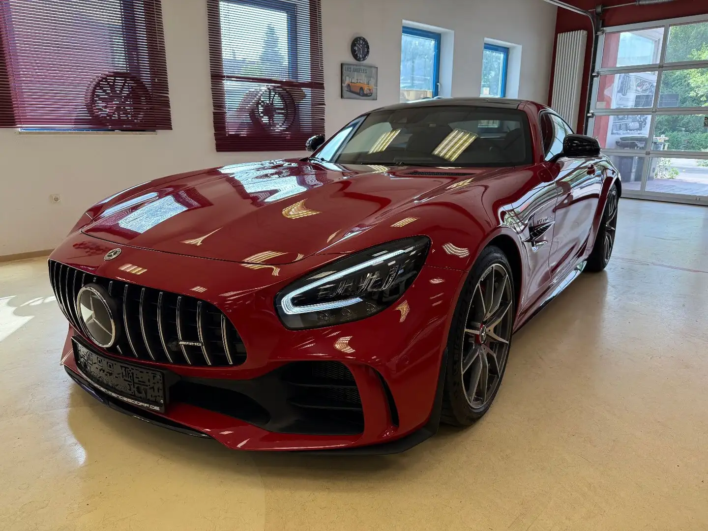 Mercedes-Benz AMG GT R Schalensitze,Distronic,DEUTSCH,NUR 9"KM Rot - 2
