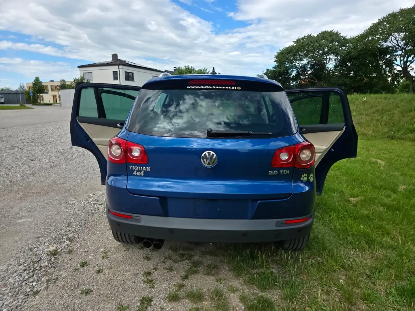 Volkswagen Tiguan Blau - 2