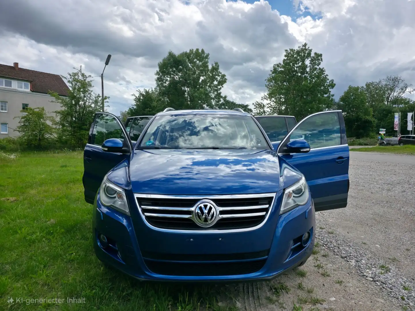 Volkswagen Tiguan Blau - 1
