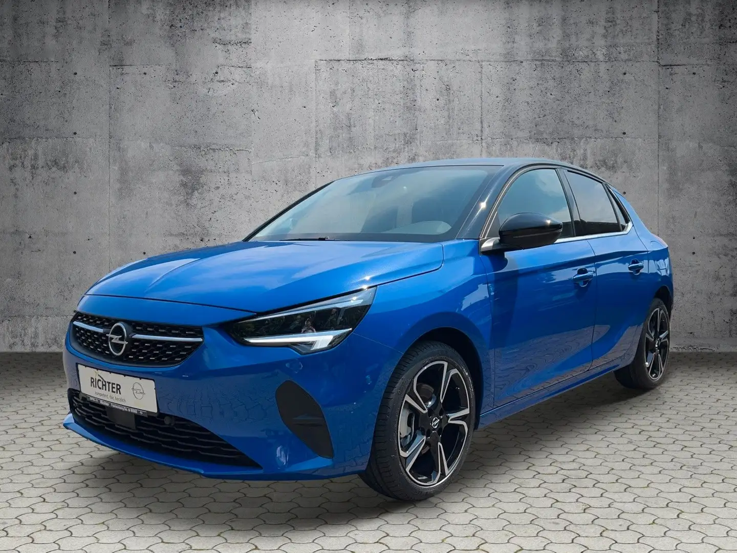 Opel Corsa F Elegance LED, DAB+, SITZHEIZUNG, 17" ALU Blau - 1