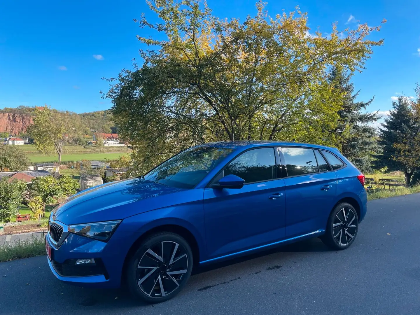 Skoda Scala Style 1.0 TSI 81 kW Modrá - 1
