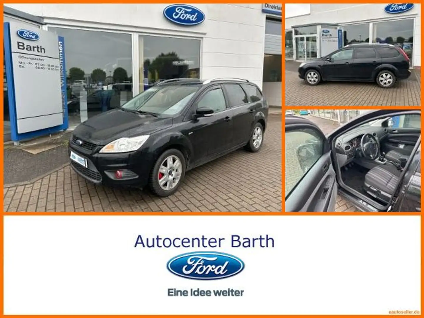 Ford Focus 1.6 Turnier Style nur Gewerbe/Export Schwarz - 1