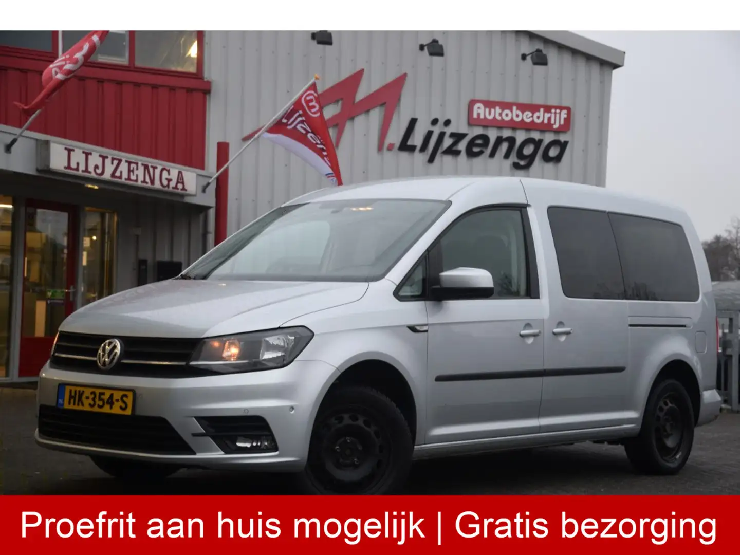 Volkswagen Caddy Maxi 1.4 TSI Trendline 7p Navi | Multistuur | Stoe Grau - 1