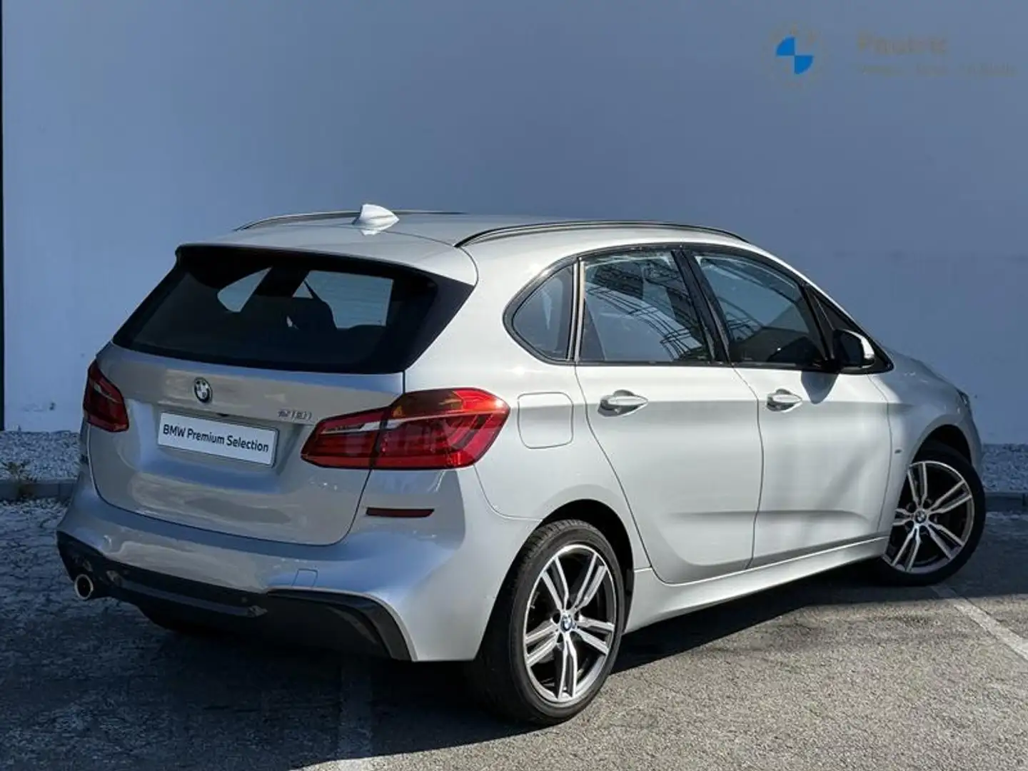 BMW 218 218iA 140ch  M Sport DKG7 Silber - 2