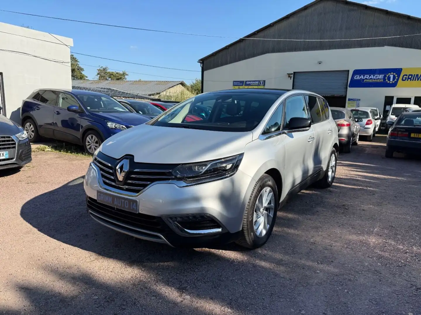 Renault Espace V V 1.6 dCi 160cv Zen EDC Energy Twin Turbo Gris - 2