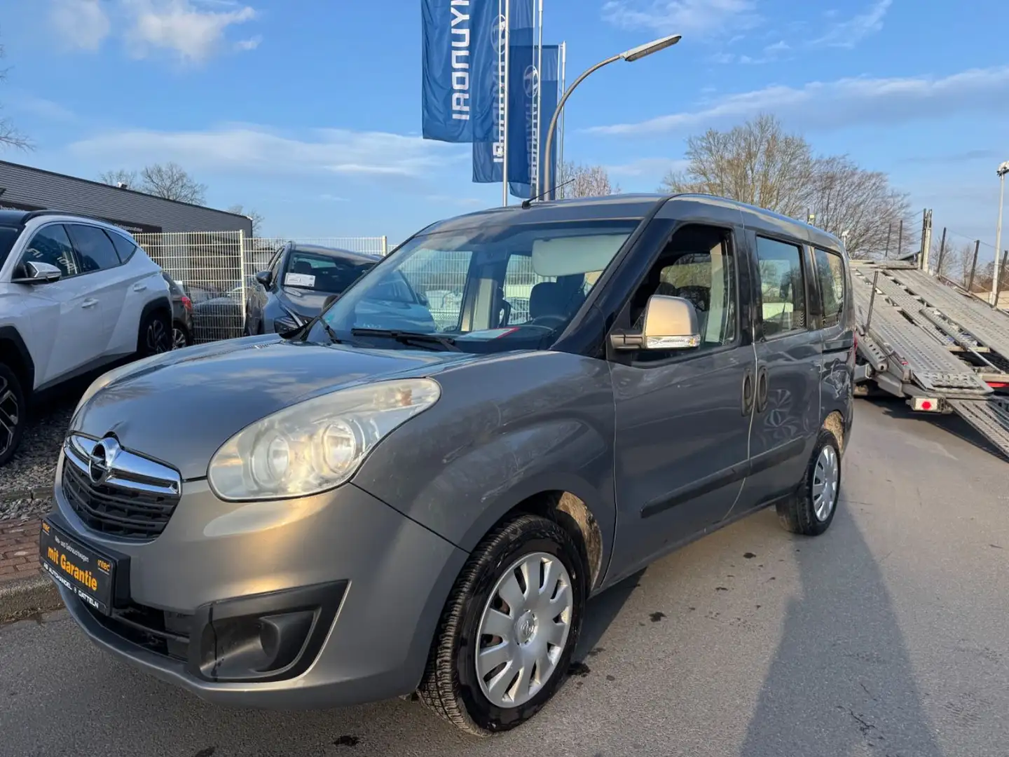 Opel Combo EDITION/2.HD/KLIMA/SHZ/2X.TÜR/TÜV-SERV.ICE-NEU Grau - 1