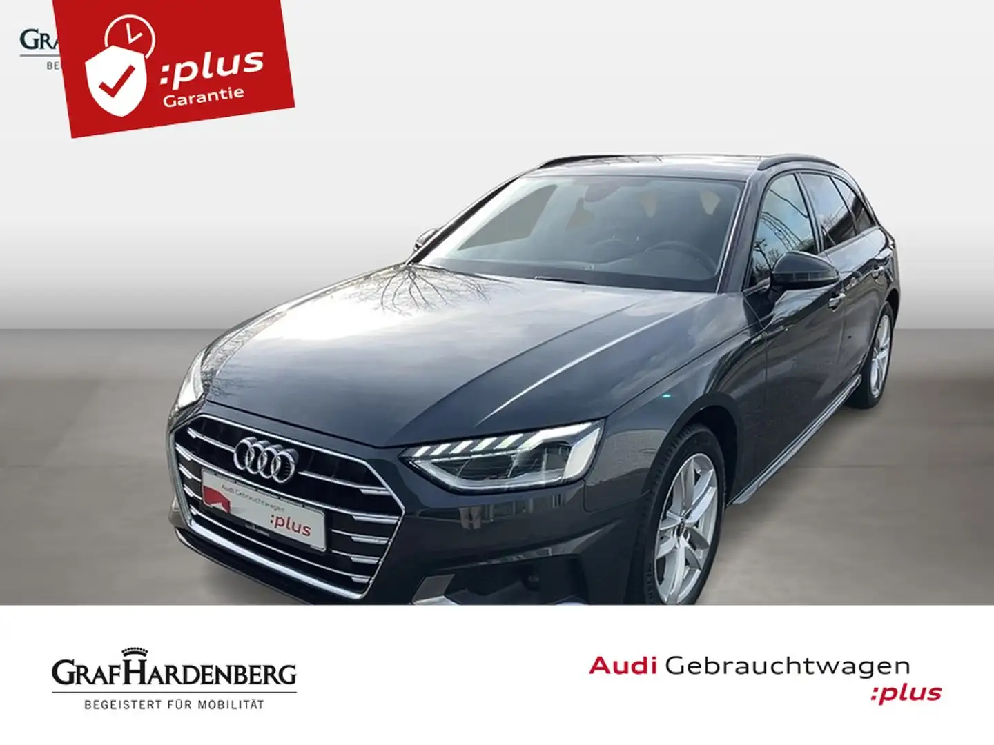 Audi A4 Avant Advanced 35TDI S-Tr. NaviPlus AHK LED Gris - 1