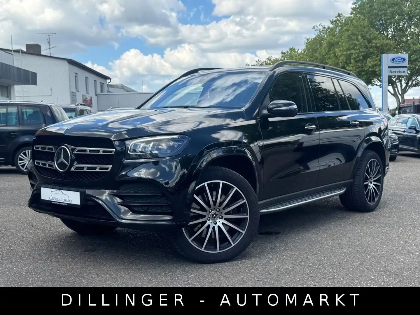 Mercedes-Benz GLS 400 d 4Matic AMG Line Pano Bur Distro AHK LED Noir - 2