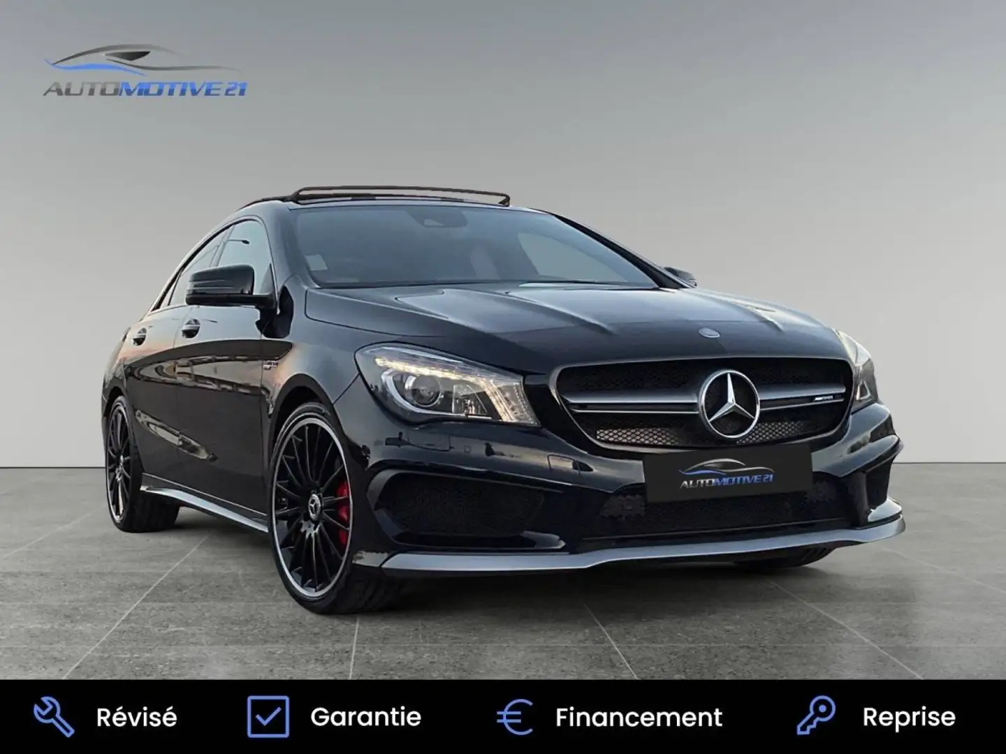 Mercedes-Benz CLA 45 AMG 45 AMG 360ch 4Matic Speedshift DCT | Sièges Recaro | Harman Kardon | Caméra de Recul Negro - 2