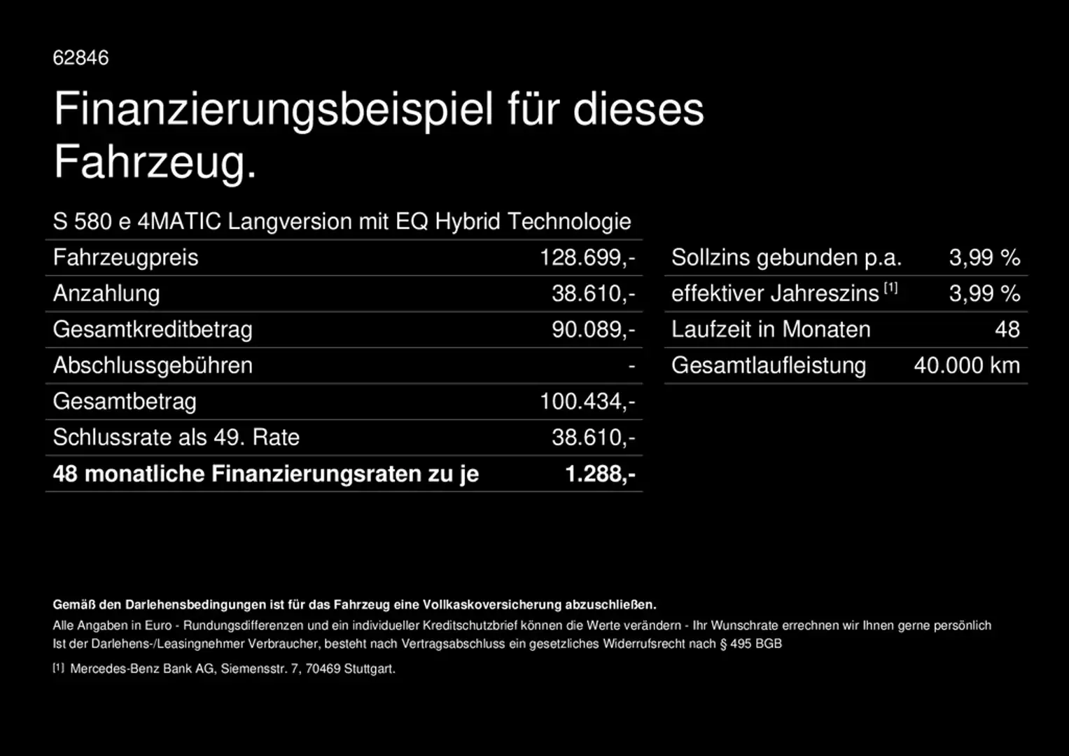 Mercedes-Benz S 580 e 4M Lang AMG Panorama 3D Hinterachslenk. Negro - 2