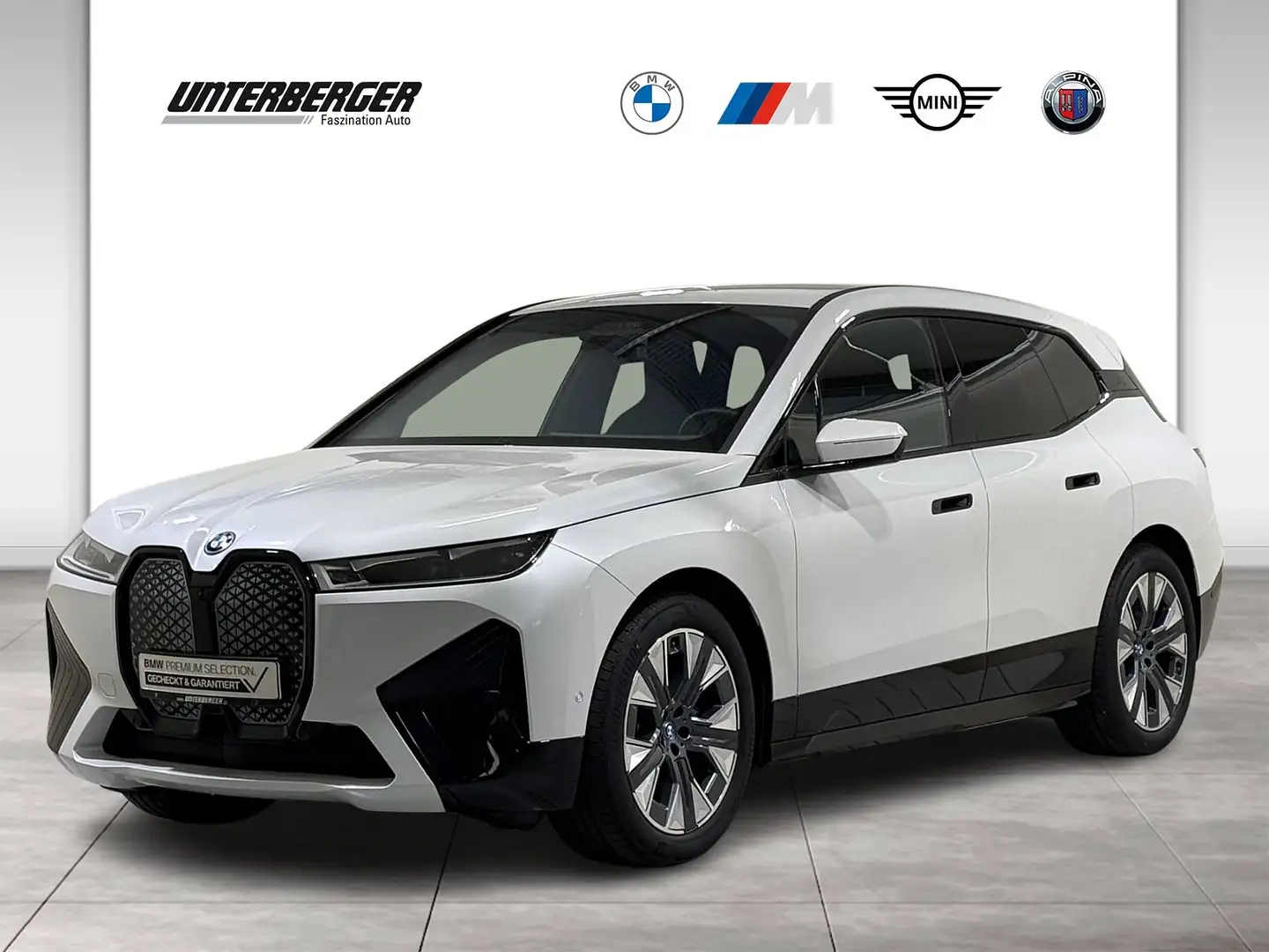 BMW iX xDrive40 Sportpaket AHK ACC DA-Pro PA+ 360° Weiß - 1