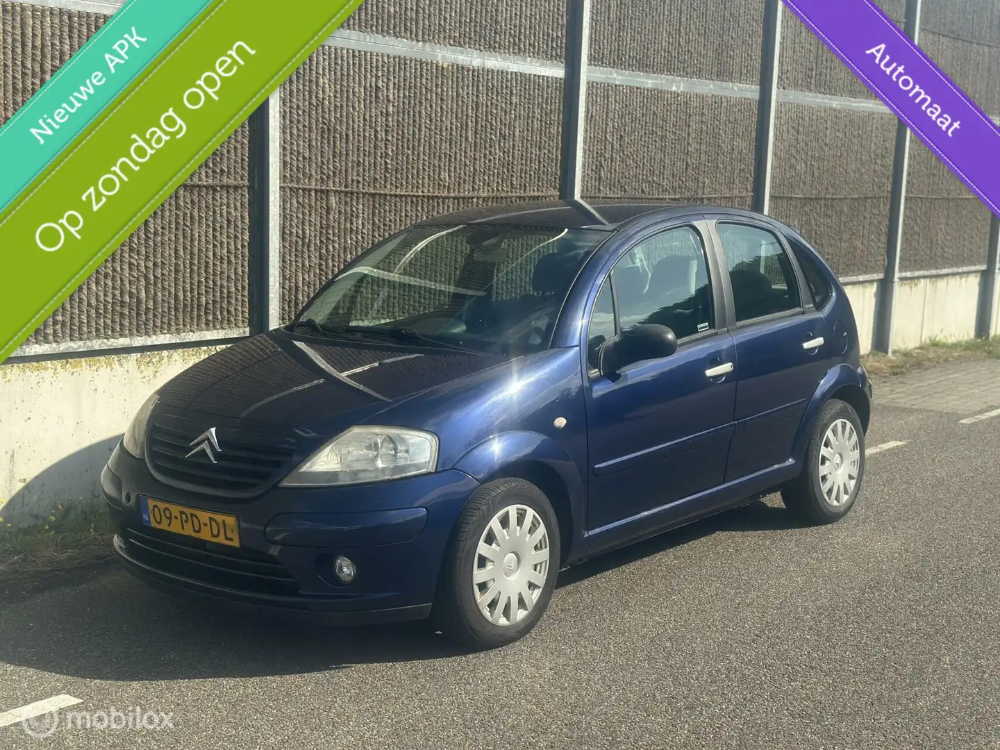 Citroen C3 1.6i-16V Exclusive AUTOMAAT/NWEAPK/NAP Bleu - 1