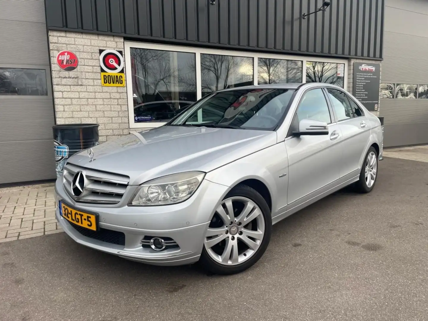 Mercedes-Benz C 180 180 K BLUEE. AVANTGARDE AUTOMAAT Trekhaak Parkeers Gris - 2