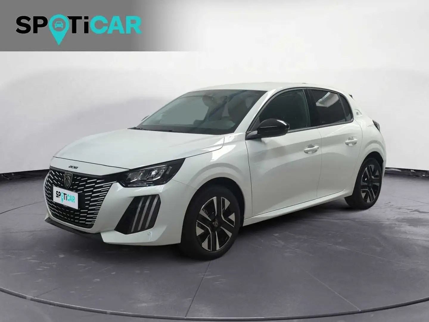 Peugeot e-208 Motore Elettrico 136cv Allure Pack Bianco - 1