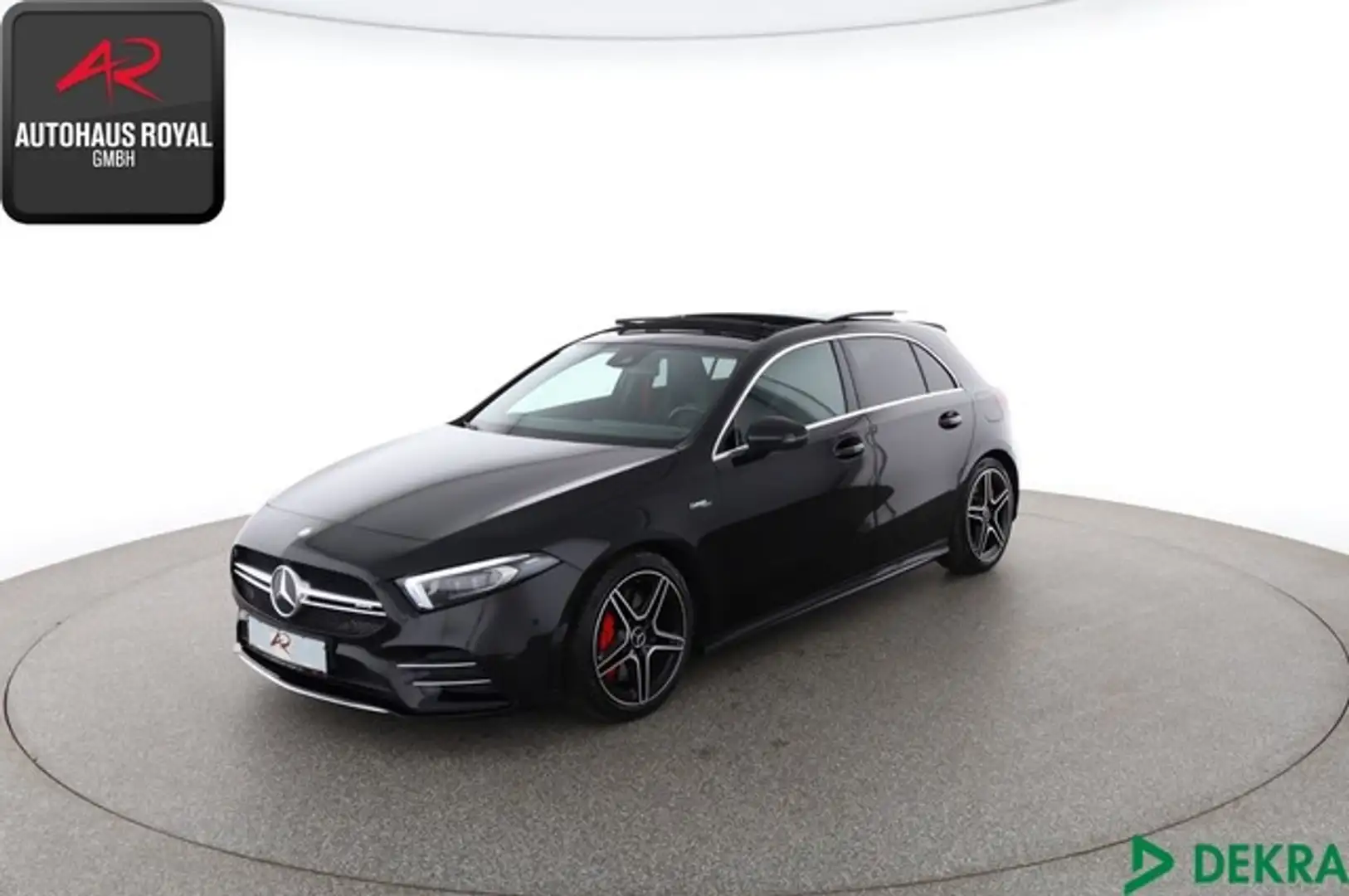 Mercedes-Benz A 35 AMG 4M BURMESTER,PANO,SPURHALTE,MULTIBEAM Noir - 1