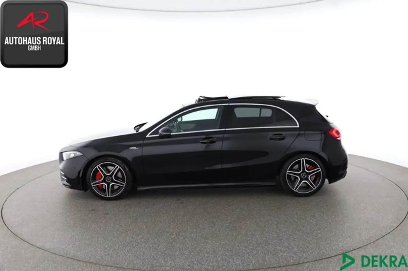 Mercedes-Benz A 35 AMG 4M BURMESTER,PANO,SPURHALTE,MULTIBEAM Schwarz - 2