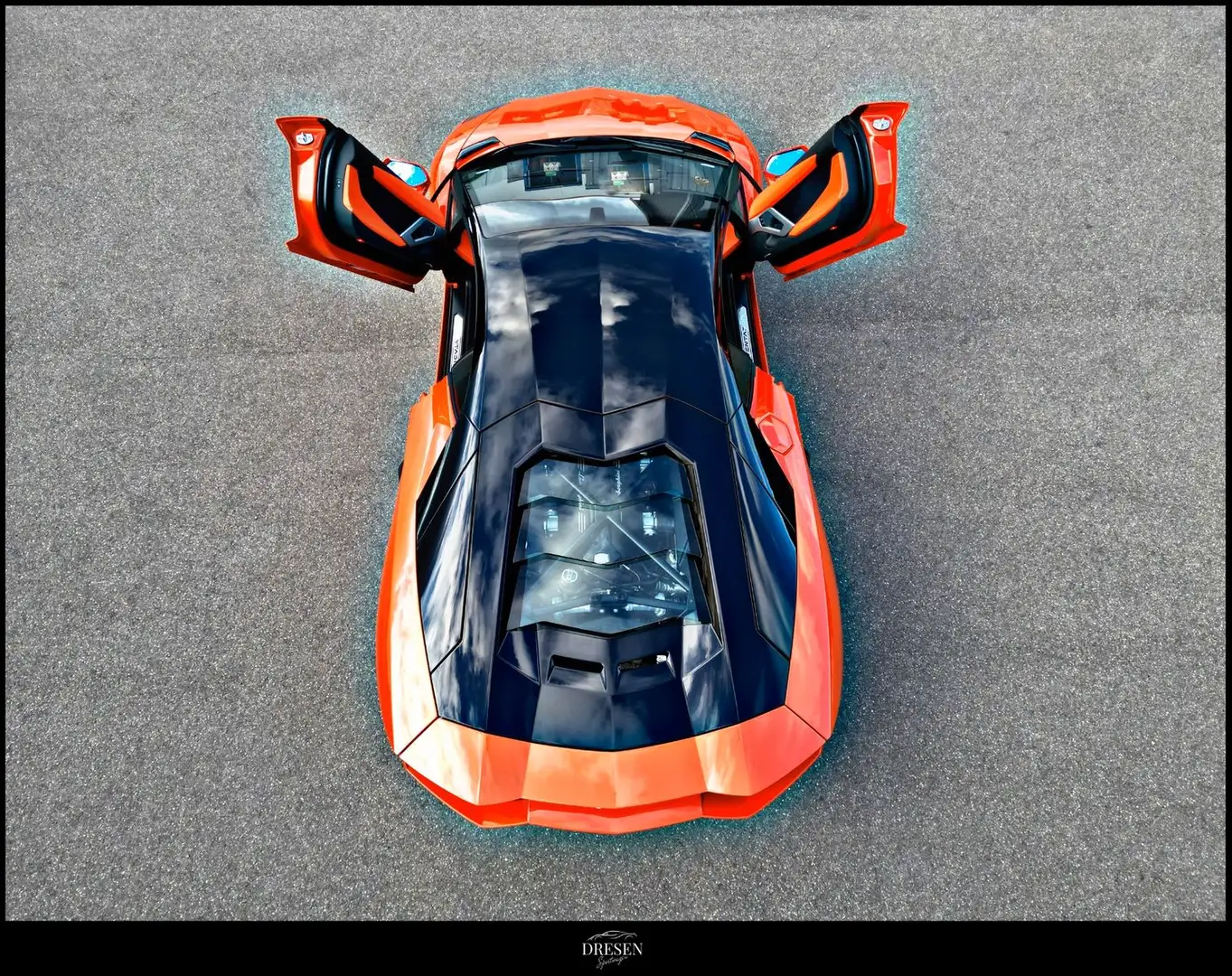 Lamborghini Aventador LP 700-4|1.HD|Lift|Sensonum|Carbon|19% narančasta - 2