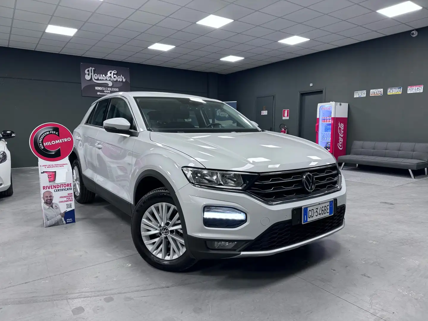 Volkswagen T-Roc 2.0 tdi Business 150cv dsg Blanc - 1