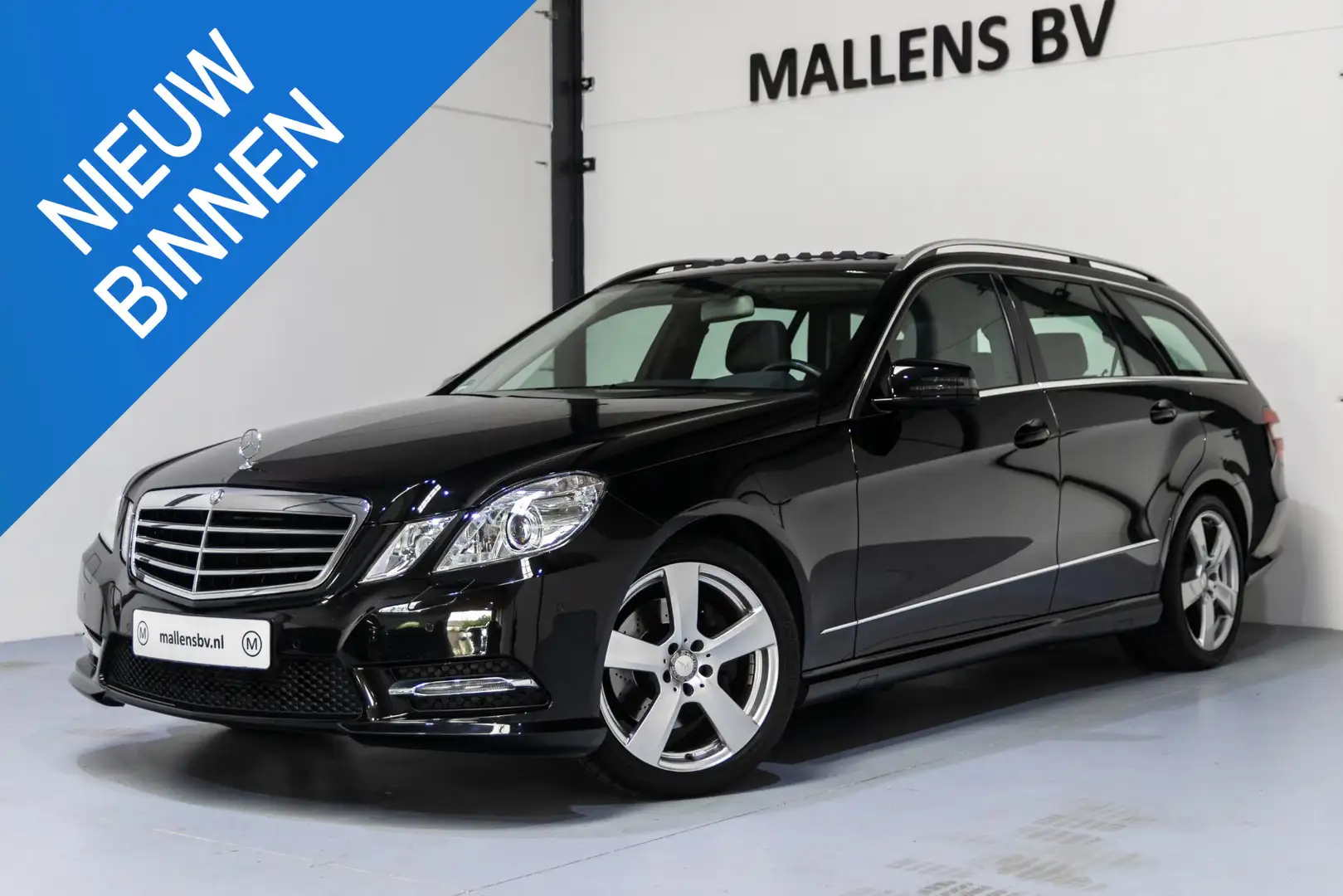 Mercedes-Benz E 200 Estate CGI Edition Sport AMG AMG/SCHUIFDAK/LED/DEA Zwart - 1