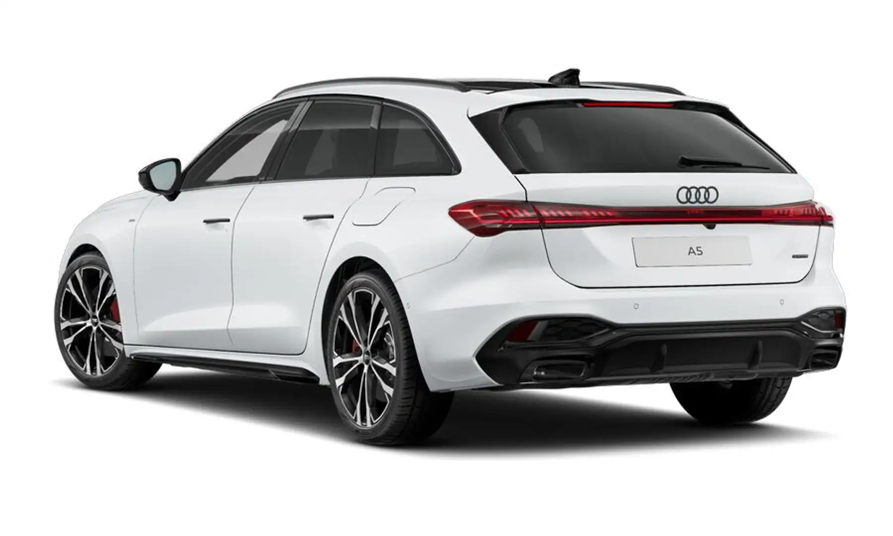 Audi A5 Avant e-hybrid quattro S line Pano B&O Weiß - 2