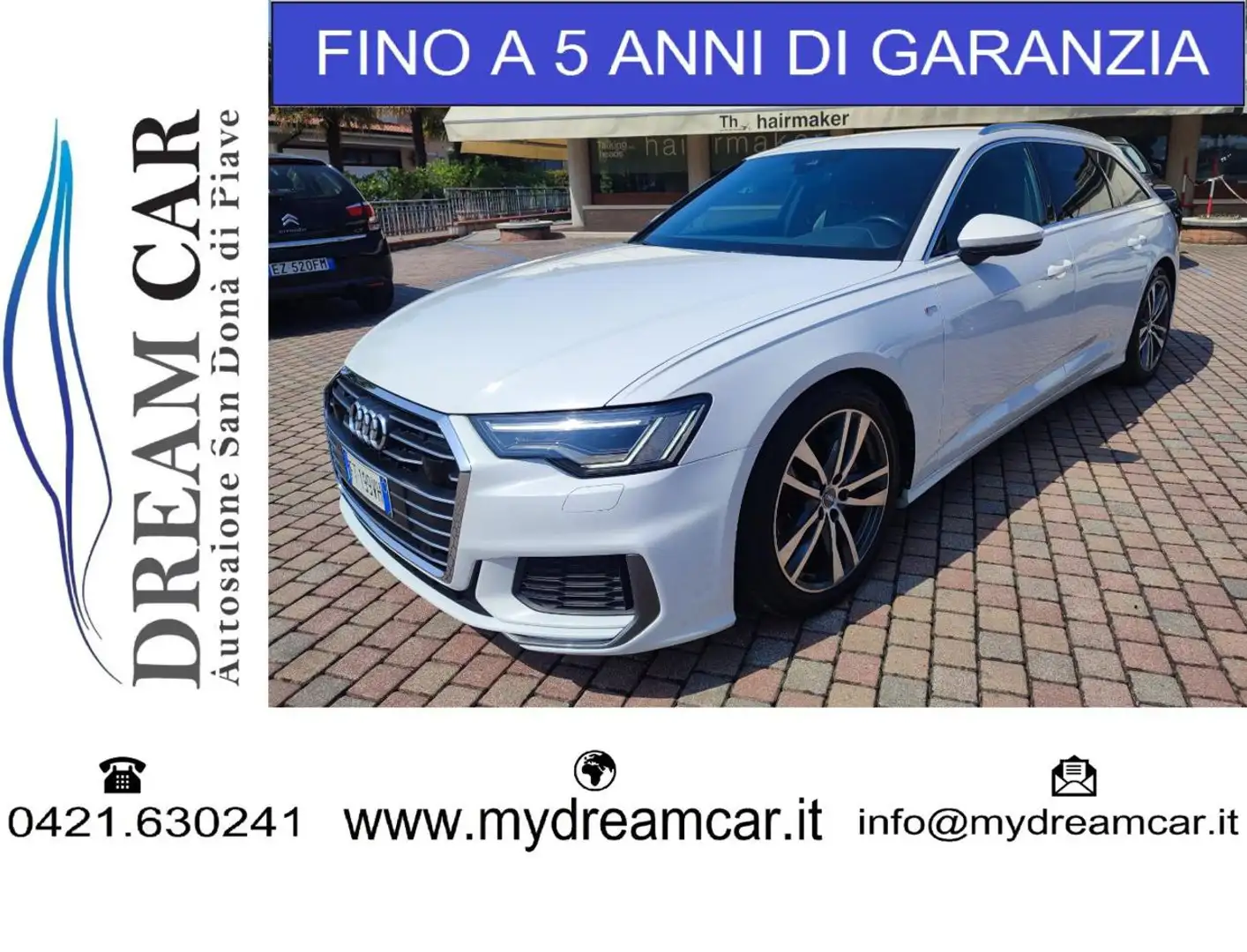 Audi A6 Avant 40 2.0 TDI S tronic S LINE Wit - 1