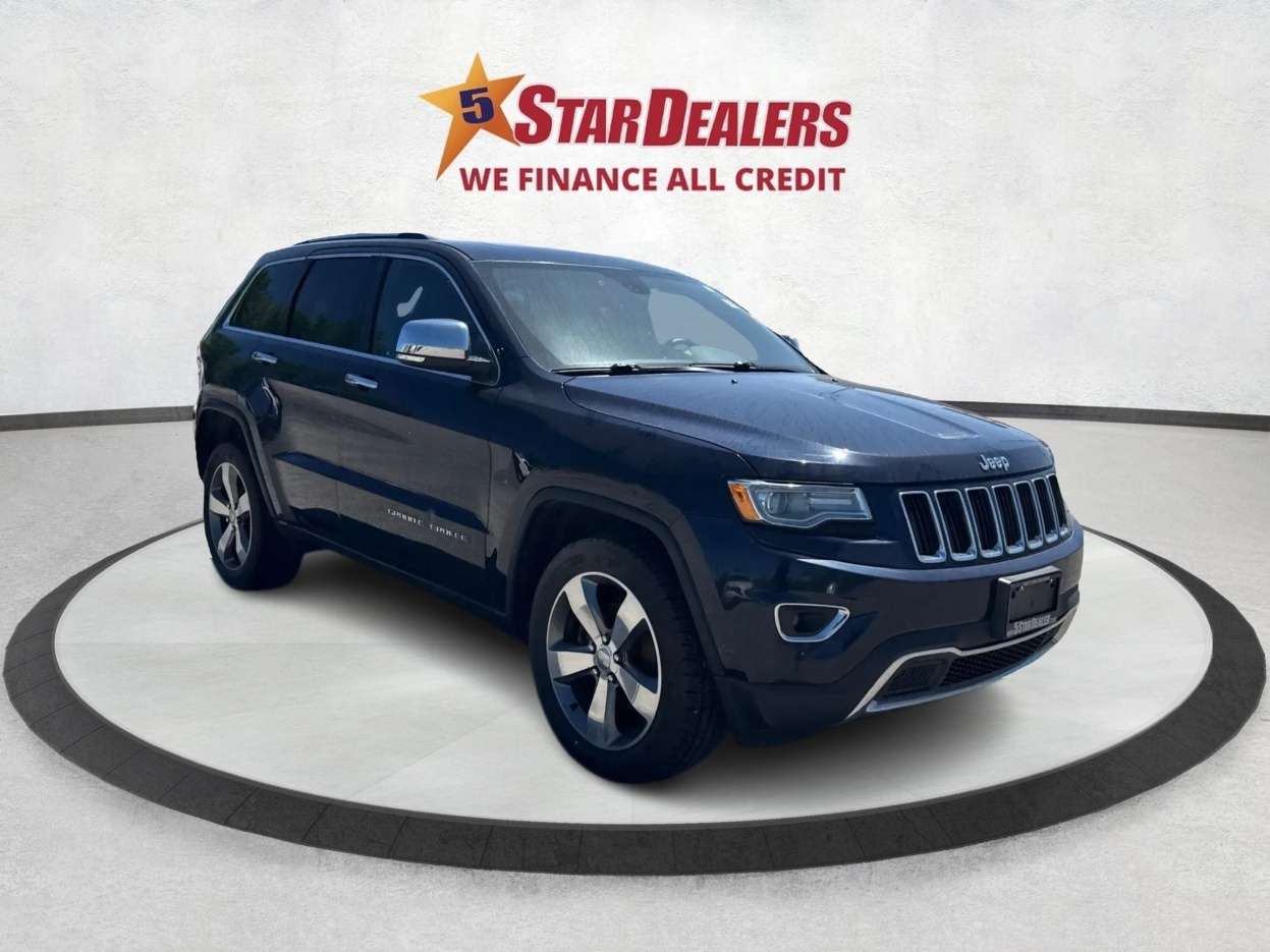 Blue 2016 Jeep Grand Cherokee Limited 4WD SUV / Crossover Four-Wheel Drive Automatic